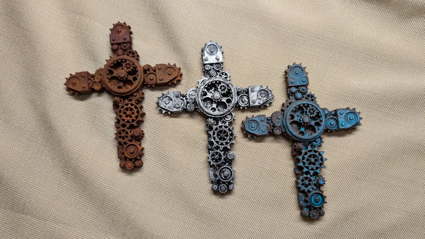 Mini Industrial Gear Crosses