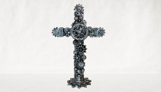 Industrial Gear Cross (Liquid Steel)